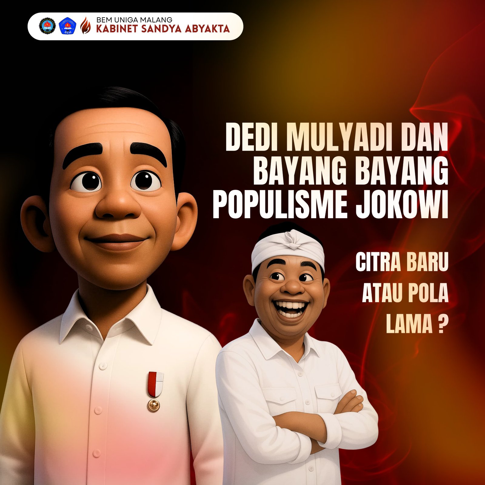 Dedi mulyadi dan bayang bayang populisme jokowi